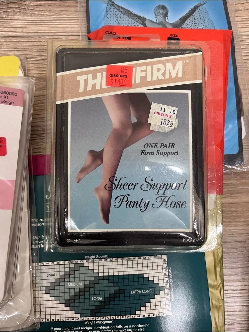 Vintage Pantyhose 80s 90s Lot of 13 Burlington Silkies Hanes The Firm